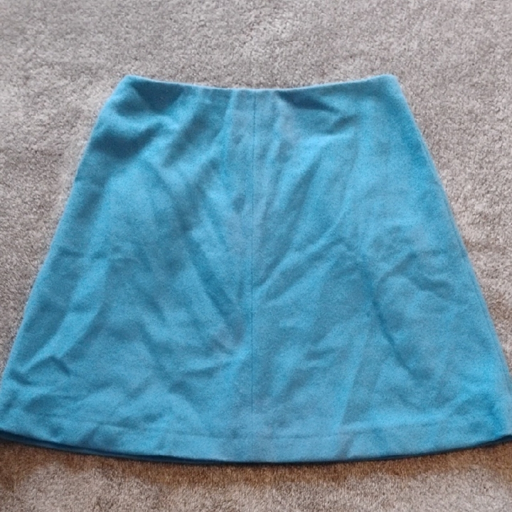 Boden Felted Wool Blend A Line Skirt